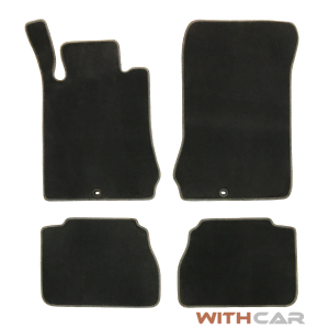 Textile car mats for Mercedes Class E (W210)