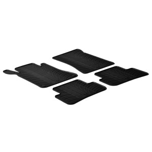 Rubber mats for Mercedes Serija C W203