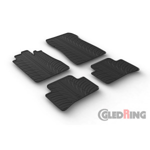 Rubber mats for Mercedes Serija C