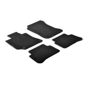 Textile car mats for Mercedes Class E (W212)