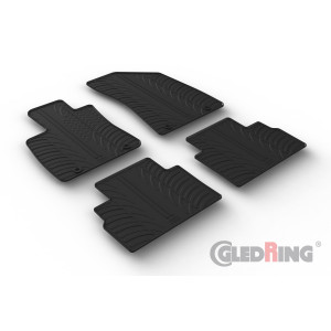 Rubber mats for MG ZS (automatic)