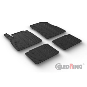 Rubber mats for Nissan Micra (5 doors)