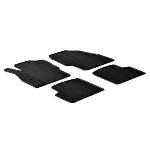 Rubber mats for Opel Corsa D