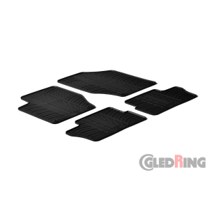 Rubber mats for Peugeot 307