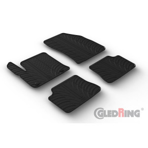 Rubber mats for Peugeot e-208 (electric)