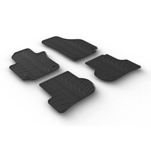 Rubber mats for Volkswagen Golf VI Plus