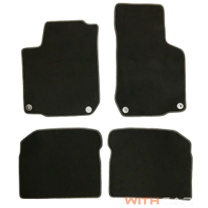 Textile car mats for Volkswagen Golf IV