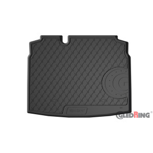 Rubber trunk mat VW GOLF V/VI HATCHBACK (narrow spare tyre) 2003-2012