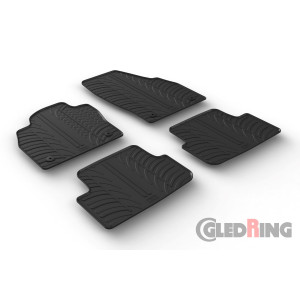 Rubber mats for Volkswagen Polo