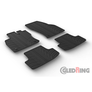 Rubber mats for Volkswagen T-Roc (manual&automatic)