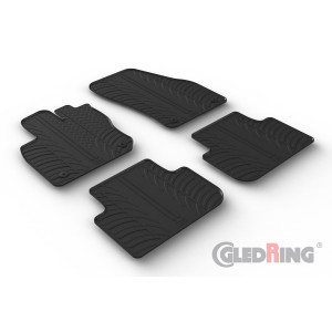 Rubber mats for Volkswagen Tiguan (automatic)