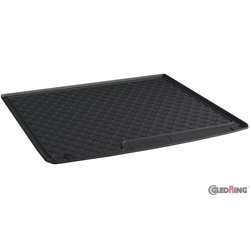 NORM Boot Liner Car Mat For Dacia Duster Mk2 2WD 2018-2021 - Black TPE Rubber Waterproof