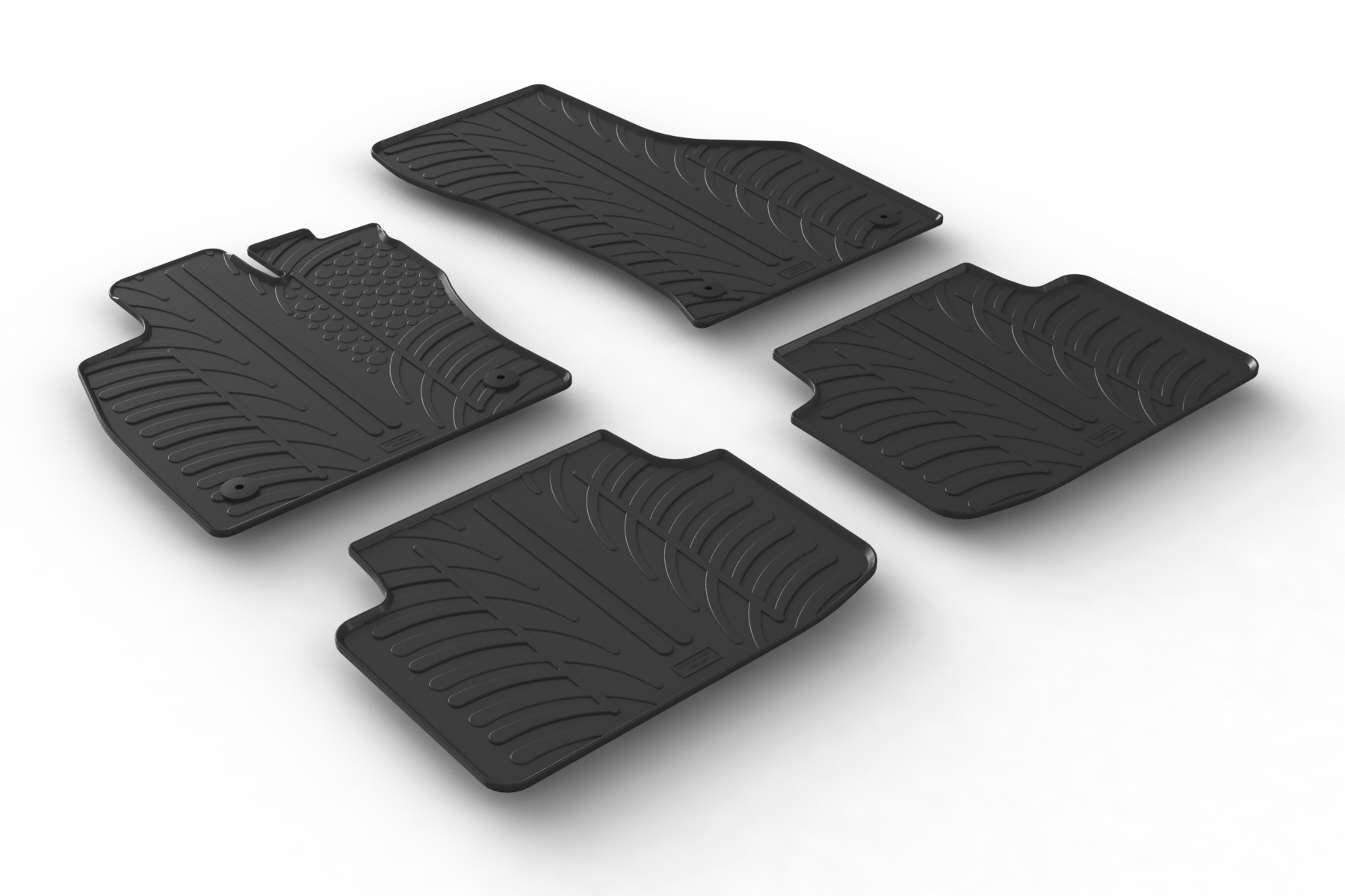 Rubber mats for Volkswagen Passat